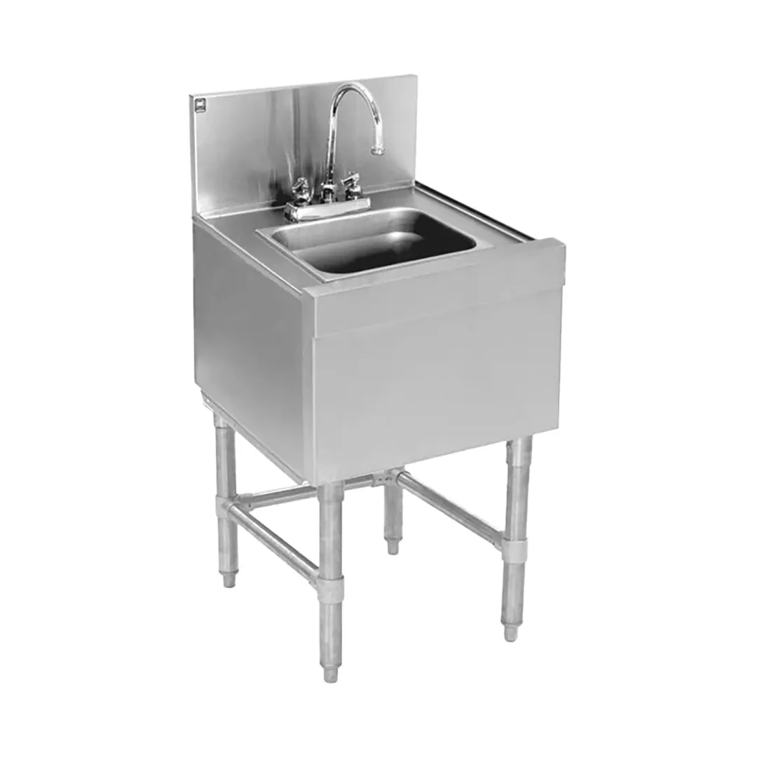 Eagle Group WS12-24 12" Underbar Sink Units, 1 Compartment without Drainboard