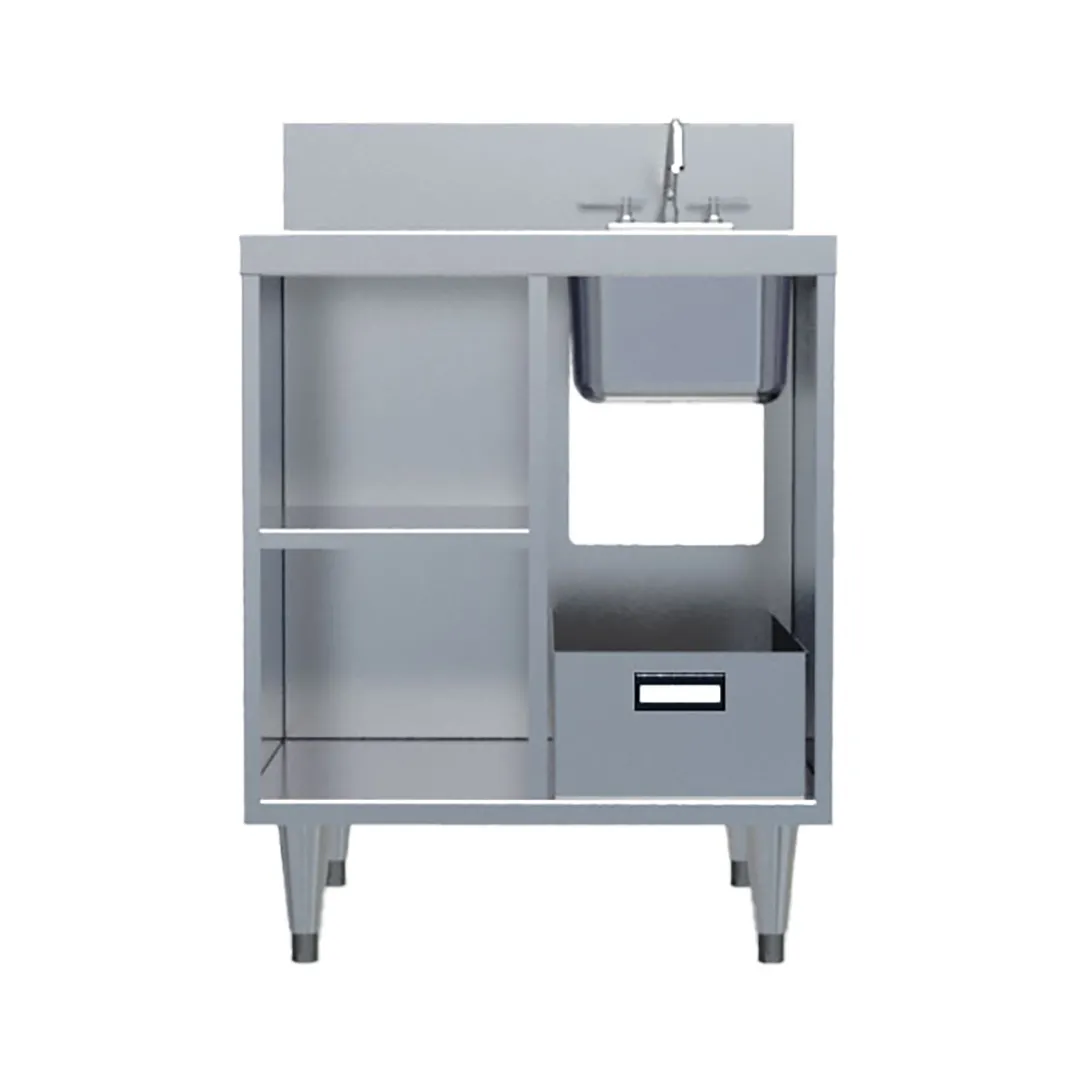LaCrosse CL12HS-CS Underbar Sink Units, 1 Compartment without Drainboard