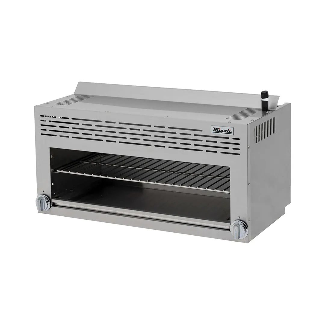 Migali C-CM-36-NG 36" Natural Gas Infrared Cheesemelter w/ (2) Burners, 43.000 BTU