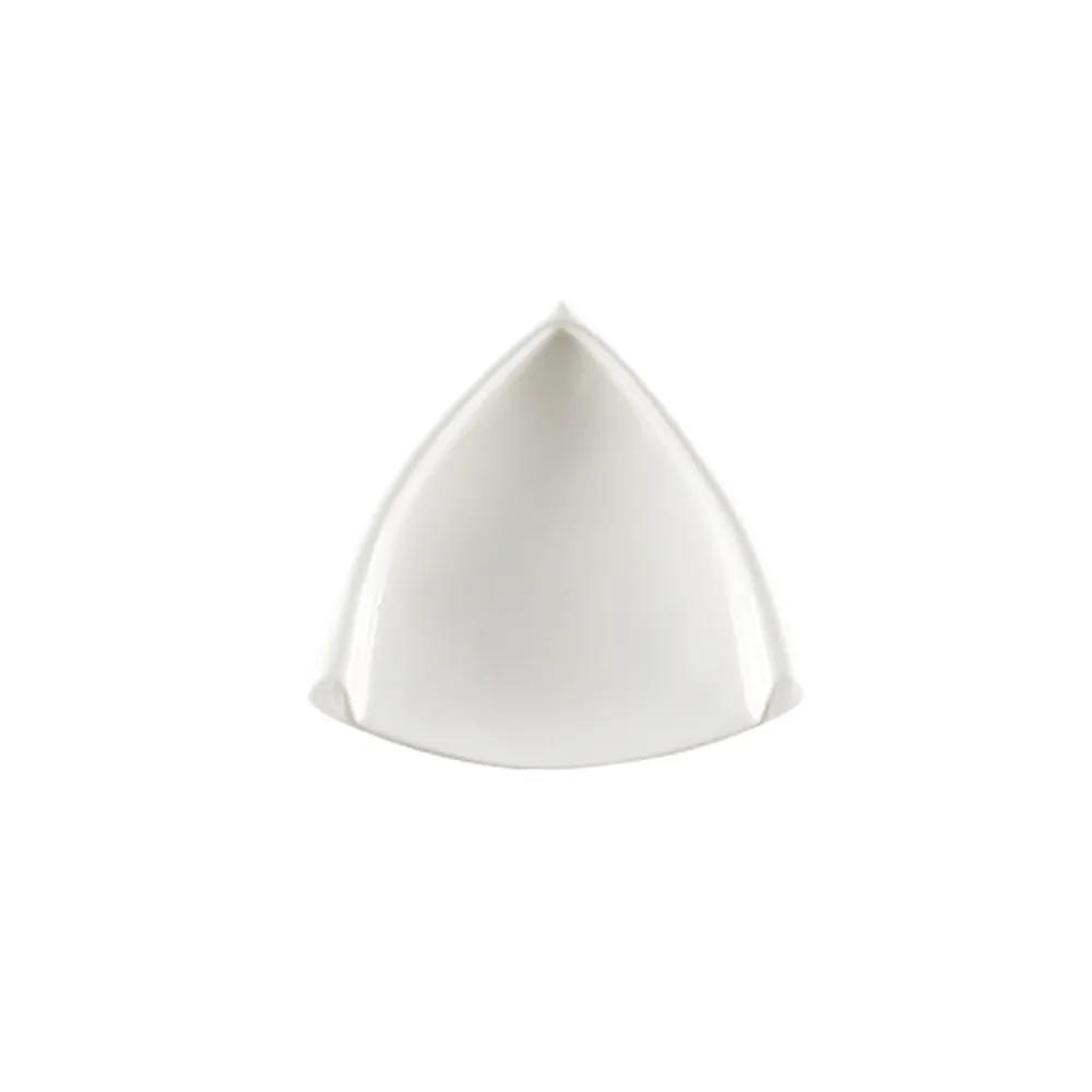 CAC China TB-H6 6oz White Porcelain Bowl, 6-1/4" L x 6-1/4" W x 2-1/2" H, Oven/Dishwasher - Dozen