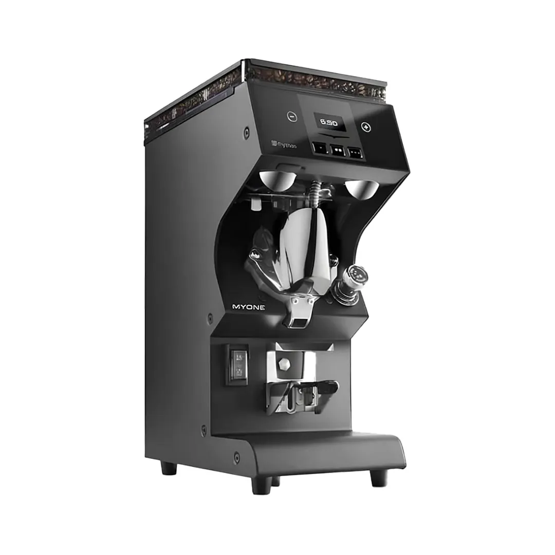 Victoria Arduino MYONE (BLACK) Coffee Grinder, 75mm Burrs - Timed Dosage / 110V