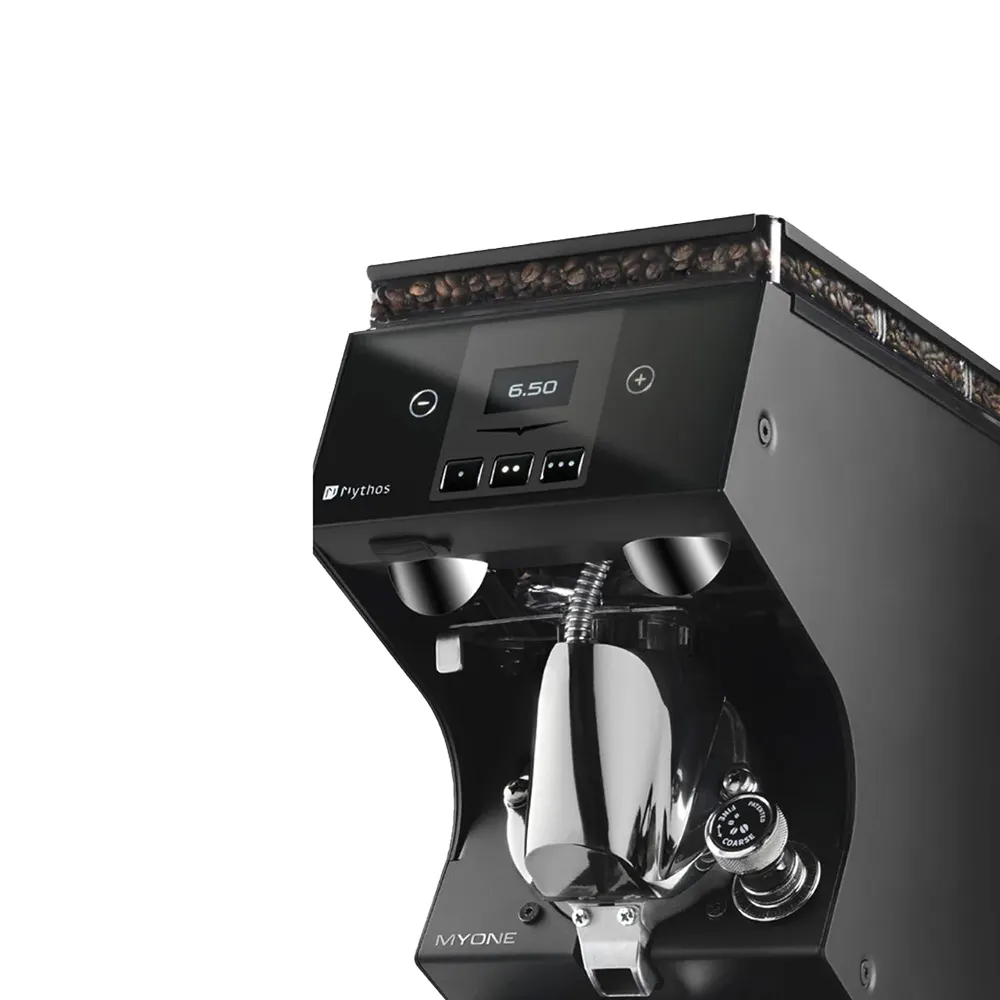 Victoria Arduino MYONE (BLACK) Coffee Grinder, 75mm Burrs - Timed Dosage / 110V