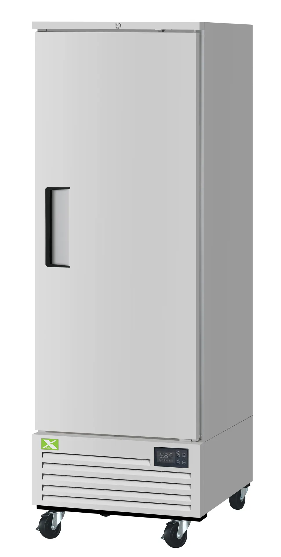 RefrigerationX XBR24-1-N6 28.75" 1-Solid Door Reach-In Refrigerator, 21.94 cu. ft., Bottom Mounted