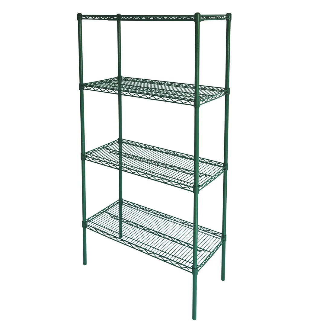 CAC China AEWS-2448S Heavy Duty Wire Shelving Set - 48"L x 24"W x 72"H