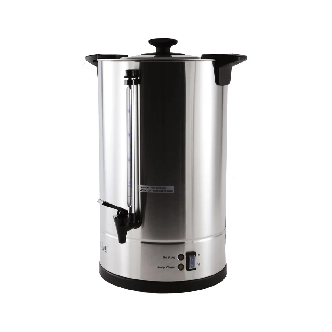 CAC China BVCM-110 Urn Coffee Maker, 108 Cup/16L - 10-5/8" Dia. X 20-1/4"H - 1.5kW / 110-120V