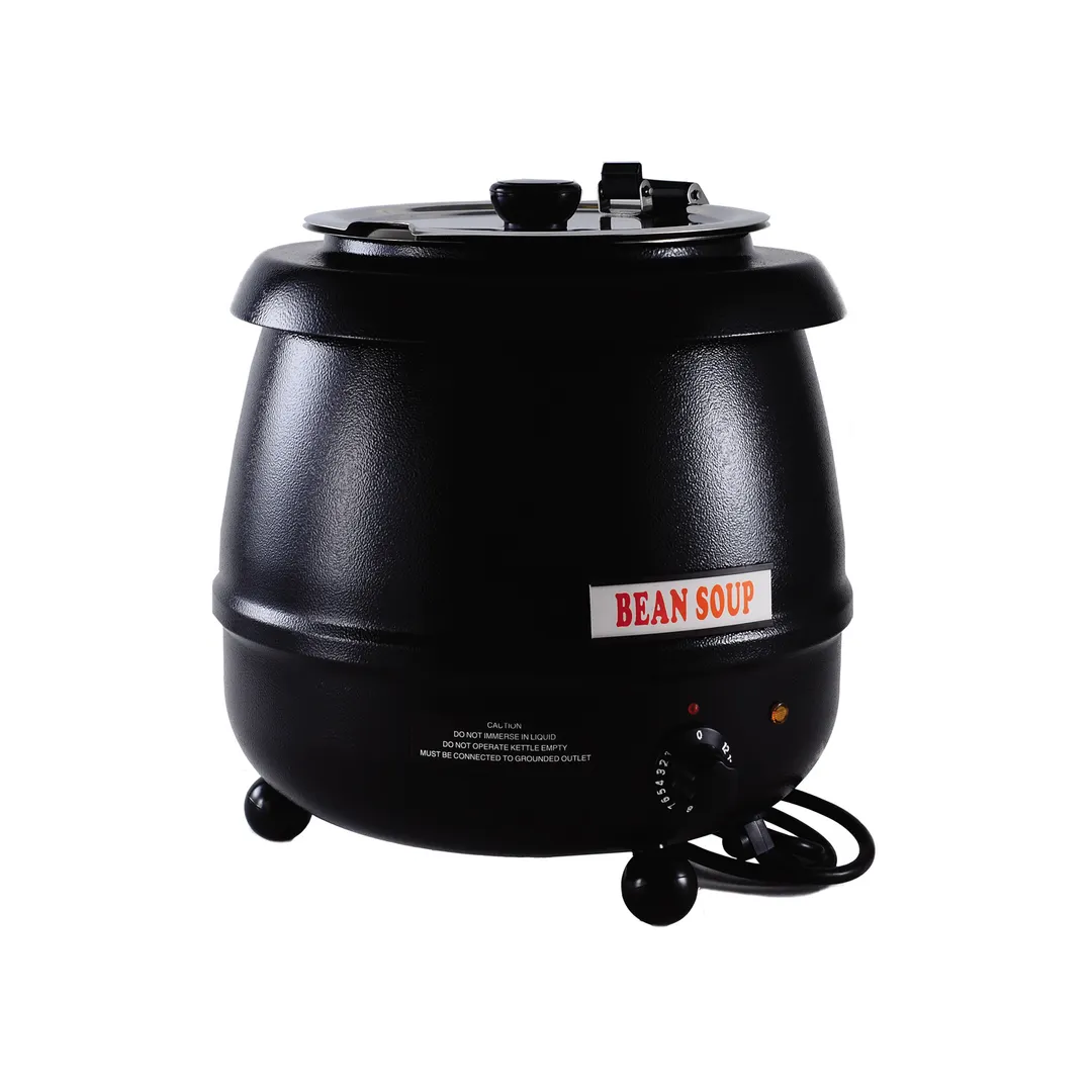 CACChina ELSW-100K Soup Warmer, 10.5 Qt., 13-5/8"Dia X 15-3/8"H, Adjustable Dial