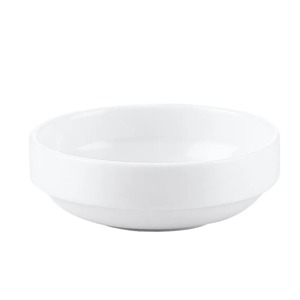 CAC China RCN-B525 Specialty Bowl – 12 Oz., 5-1/2" Dia, 1-3/4" H, Porcelain, White – 1 Dozen
