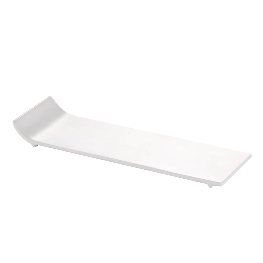 CAC China SF-P31 Sunrise Tray, 10"x3"x1", Porcelain, Dishwasher, Oven, Microwave Safe - Dozen