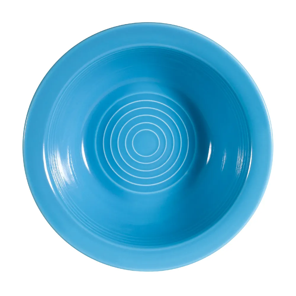 CACChina TG-10-PCK Tango Grapefruit Bowl – 13 Oz., 6-5/8" Dia., 2" H, Porcelain, Peacock – 1 Dozen