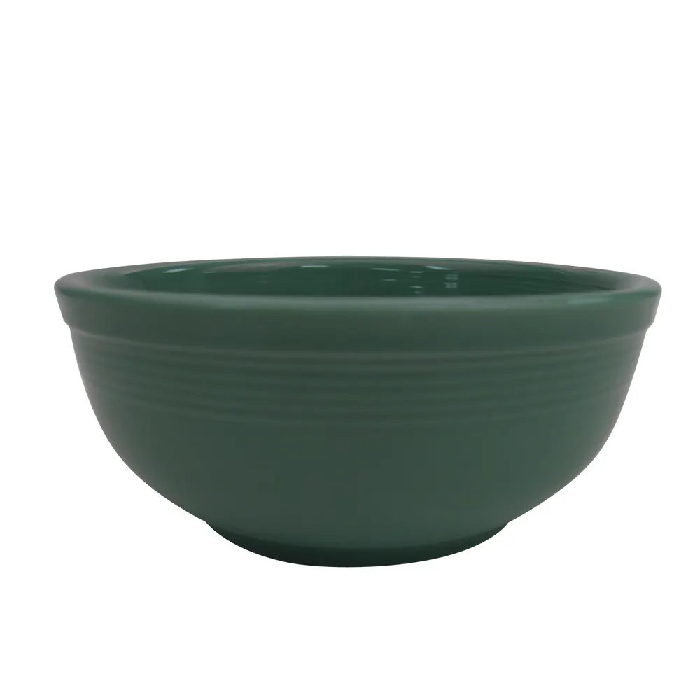 CAC China TG-15-G Tango Salad Bowl, 12-1/2 oz, 5-3/4" dia, 2-1/2" H, Green Porcelain - Dozen