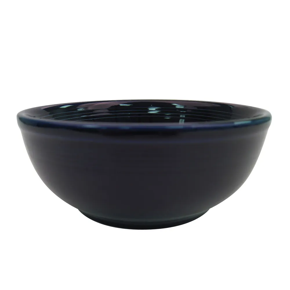 CAC China TG-18-CBU Salad Bowl, 15 Oz., 5-7/8" Dia. x 2-3/8" H, Porcelain, Cobalt Blue - Dozen