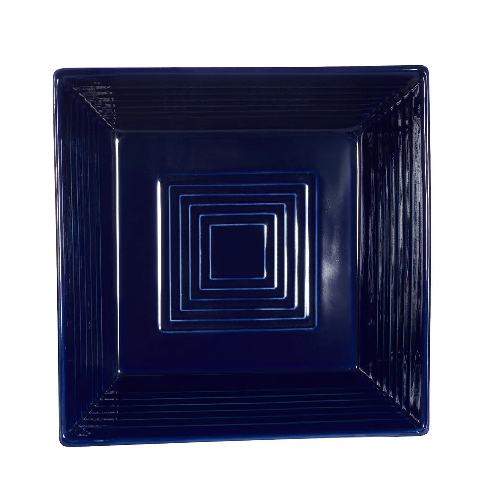 CACChina TG-B8-CBU Bowl, 42 Oz., 8"x8"x2-3/8", Porcelain, Cobalt Blue, Dishwasher/Oven Safe 1 Dozen