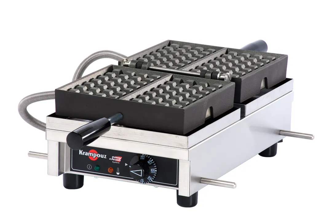 Krampouz WECDBAAT Waffle Maker, 180° Opening, 4.6 Brussels, (2) Waffles by Eurodib