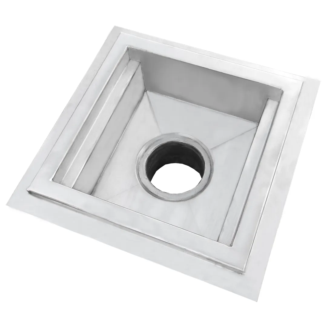 IMC Teddy FDSS-1212 Fdss Floor Drain Sump Sink, 12"W X 12"D X 4" Deep