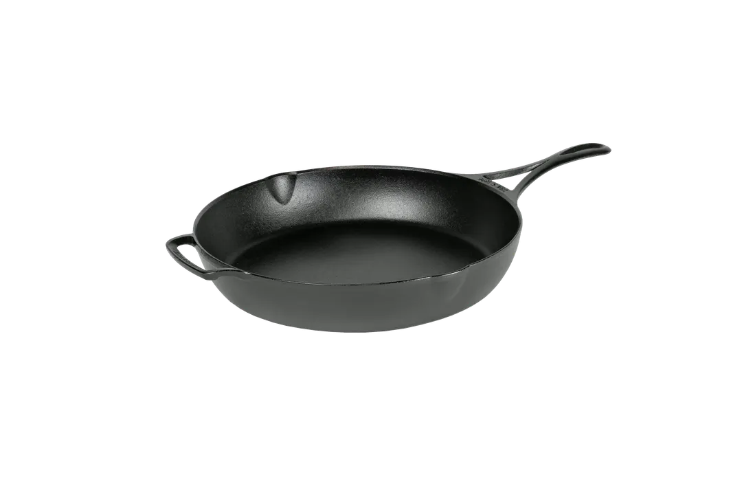 Lodge BL39SKSPC Blacklock Skillet, 14-2/5" W x 16-3/5" D x 3"H, Dual, 13-17" Top, Iron Grill/Griddle