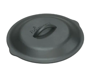 Lodge L10SC3 Cast Iron Lid, 12" Domed Self‑Basting Cover, Seasoned Oil, Hand Wash Only, USA
