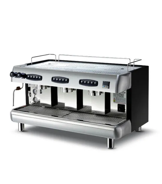 Monaco Foodservice MFEVZ3001S Espresso Machine, 3-Group, 29.3" W, 12.68 qt. Boiler