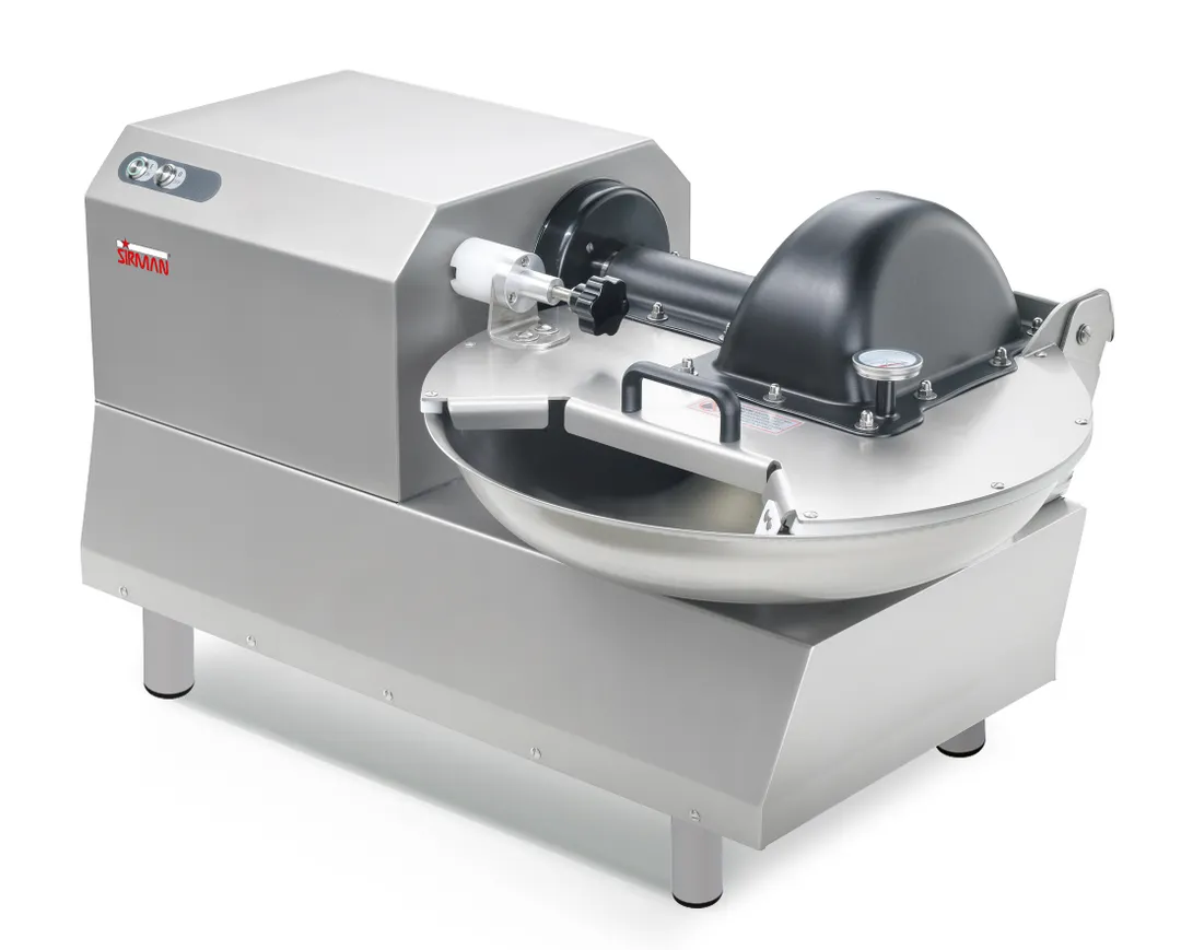 SIRMAN 40794608 KATANA 12 Bowl Cutter, Horizontal, 2 HP, 12,7 Qt Bowl Capacity