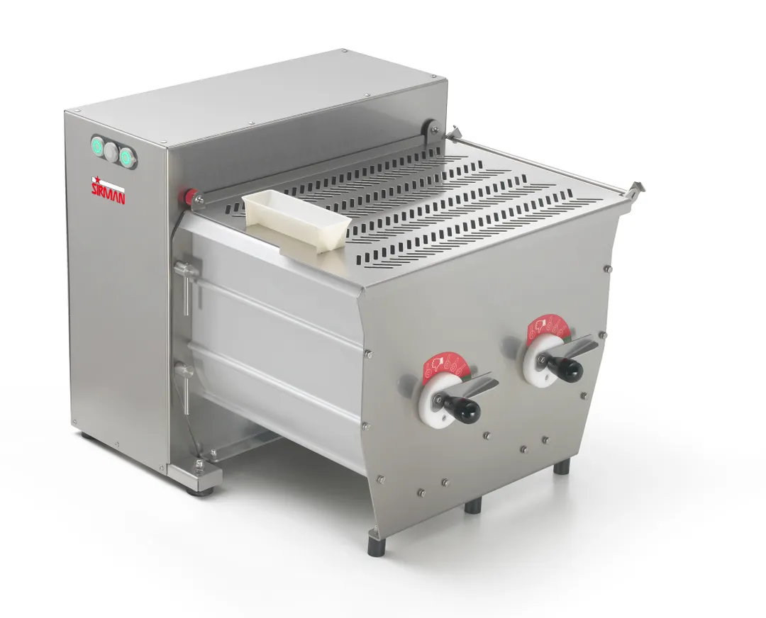 SIRMAN 408046208F Commercial Meat Mixer, 50 lb Capacity, Electric 1 HP 750W 110V, Stainless Steel Paddle Kneader, Waterproof Keypad