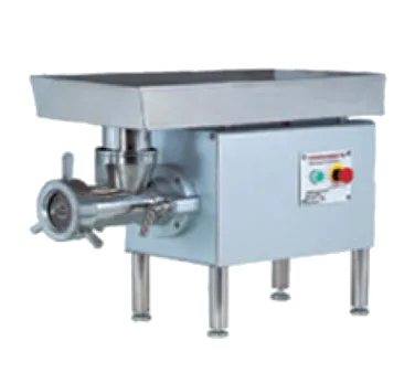 Thunderbird TB-500E-5HP Bench-Style 5 HP Meat Grinder, #32 Hub, 1540 lbs/hr, 340x720x102mm Hopper, 4.5mm/8mm Plates