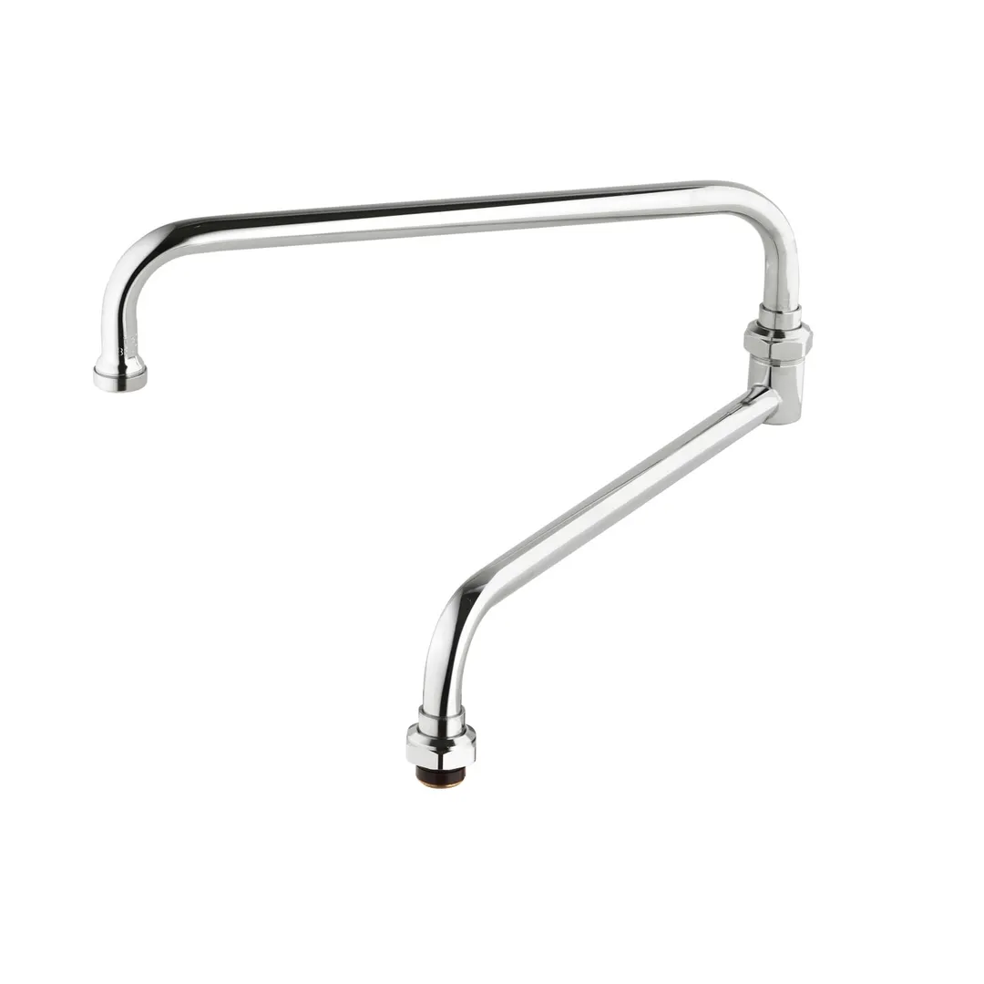 T&S Brass 117X Big-Flo Nozzle, 12" Long, Front Section, Plain End Outlet