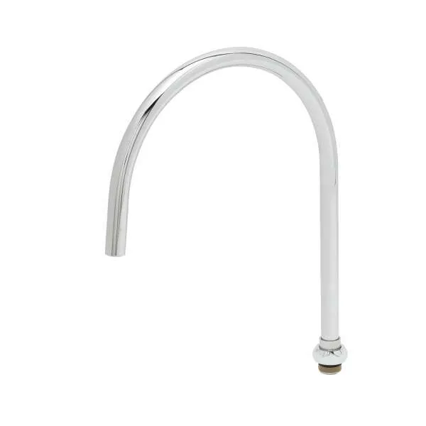 T&S Brass 135XP-F22 Nozzle, Swivel, 11-3/16"H, 8-11/16" Spread, Gooseneck