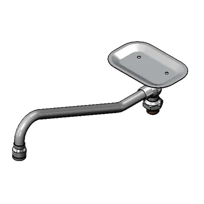 T&S Brass 162X Nozzle Assembly, Swivel, 12-1/16" Long, Standard