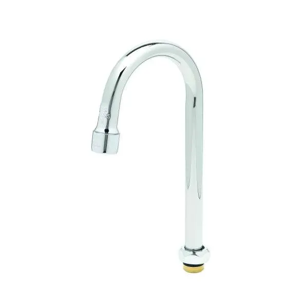 T&S Brass 179X-A22 Nozzle, Swivel, 9-1/4" H, 4-3/8" Spread, Gooseneck