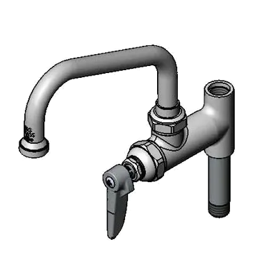 T&S Brass B-0155-CR Add-On Faucet, For Pre-Rinse Units, 6" Nozzle
