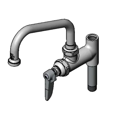 T&S Brass B-0155 Add-On Faucet, For Pre-Rinse Units, 6" Nozzle