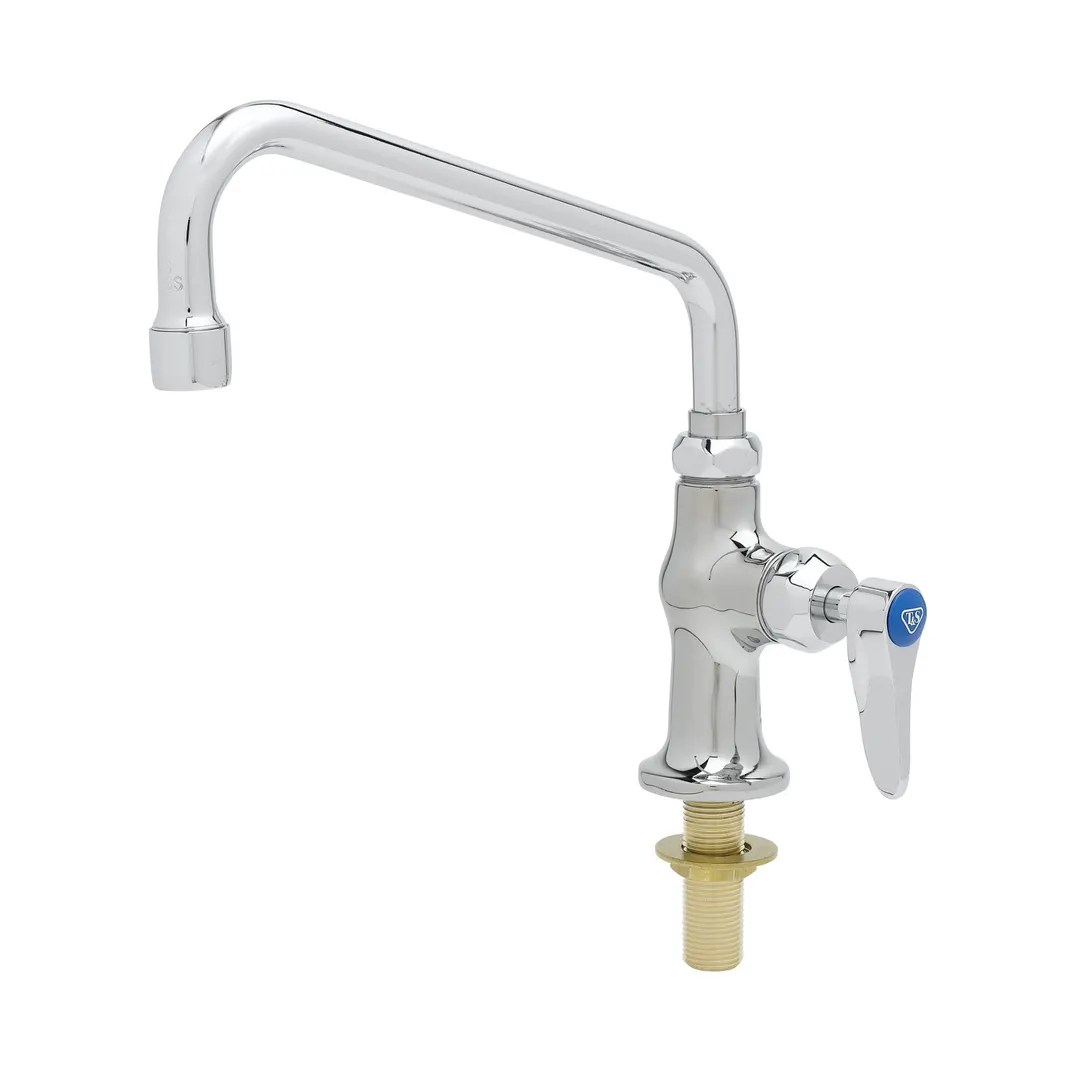 T&S Brass B-0205-060X-CR Single Pantry Faucet, Deck Mount, Single Hole Base