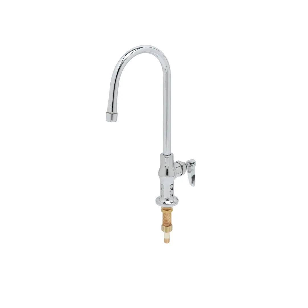 T&S Brass B-0305-QT-WS Pantry Faucet, Single, Deck Mount, Single Hole Base