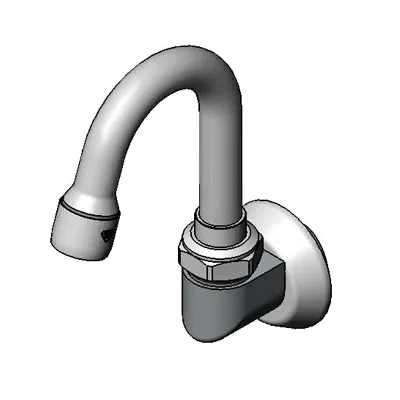 T&S Brass B-0529 Spout, Swivel Gooseneck, Wall Mounted, 3/8" Ips Female Inlet