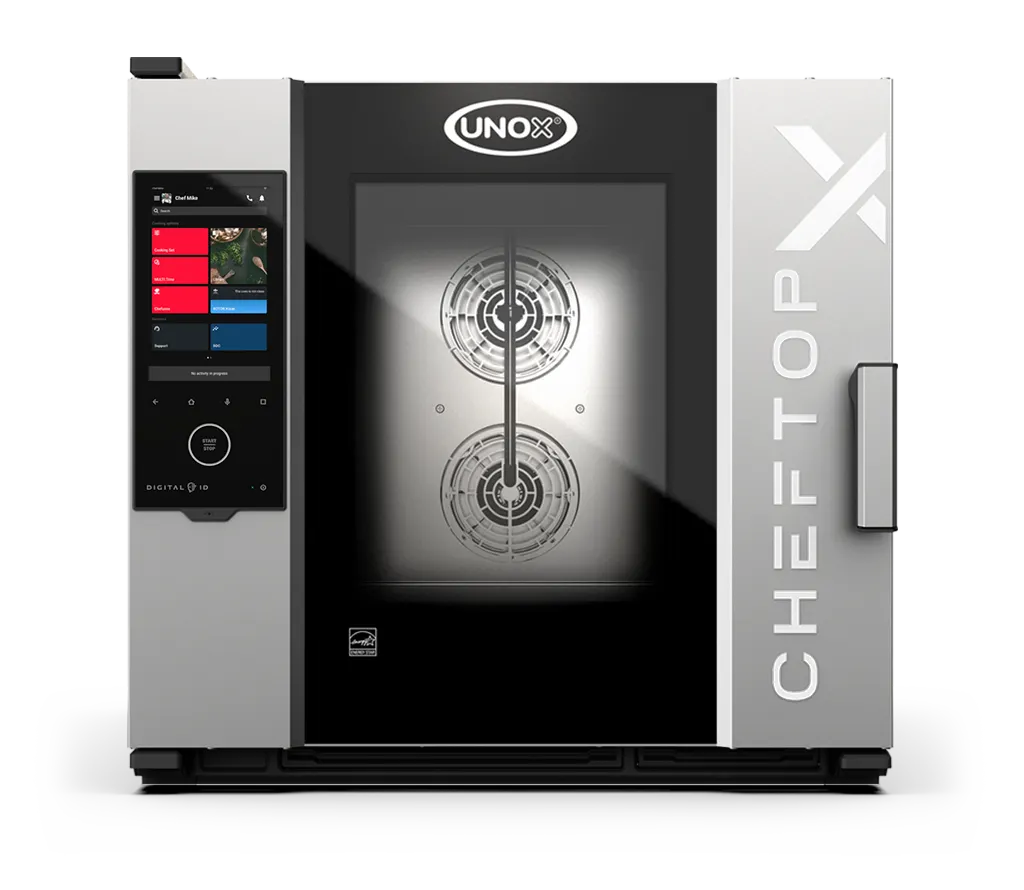 UNOX XADA-06FS-GXRS Full Size 6 Pan Gas Combi Oven w/ Digital Control, Boilerless, 92.124 BTU