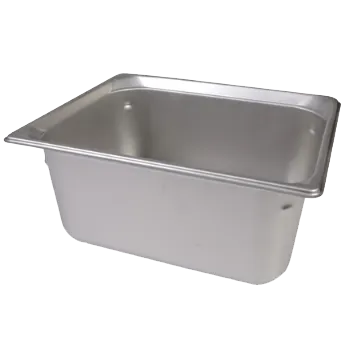 Vollrath 90262 Super Pan 3 1/2 GN Food Pan, 6" Deep, 9.4 Qt, 22‑Gauge Stainless Steel, Made in USA
