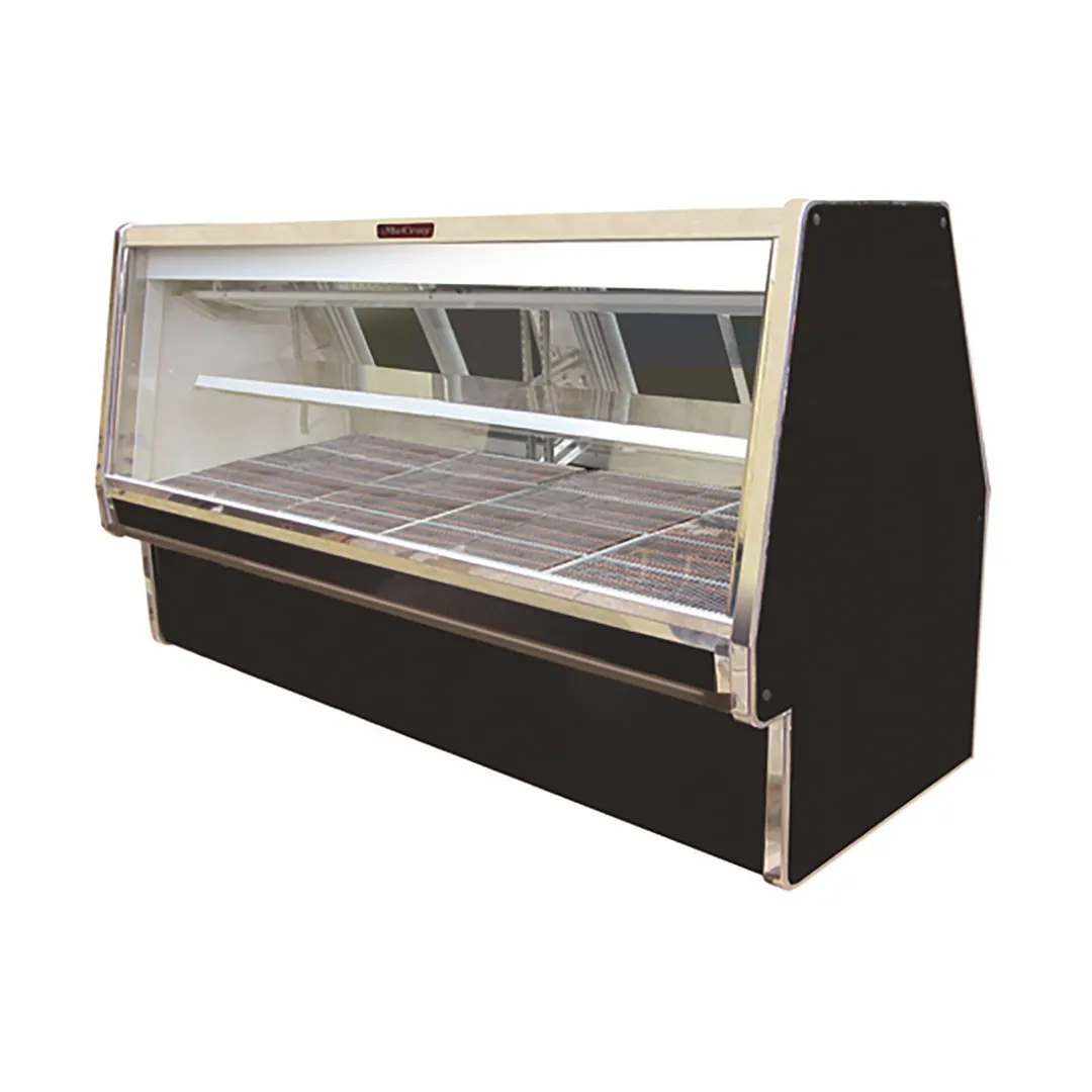 Howard-McCray R-CMS34E-10-BE-LED 125" Double Duty Flat Refrigerated Meat Display Case, Remote