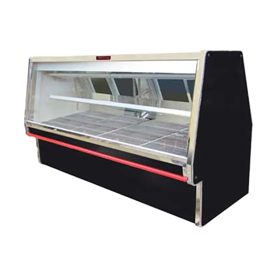 Howard-McCray R-CMS34N-10-BE-LED 120" Double Duty Flat Refrigerated Meat Display Case, Remote