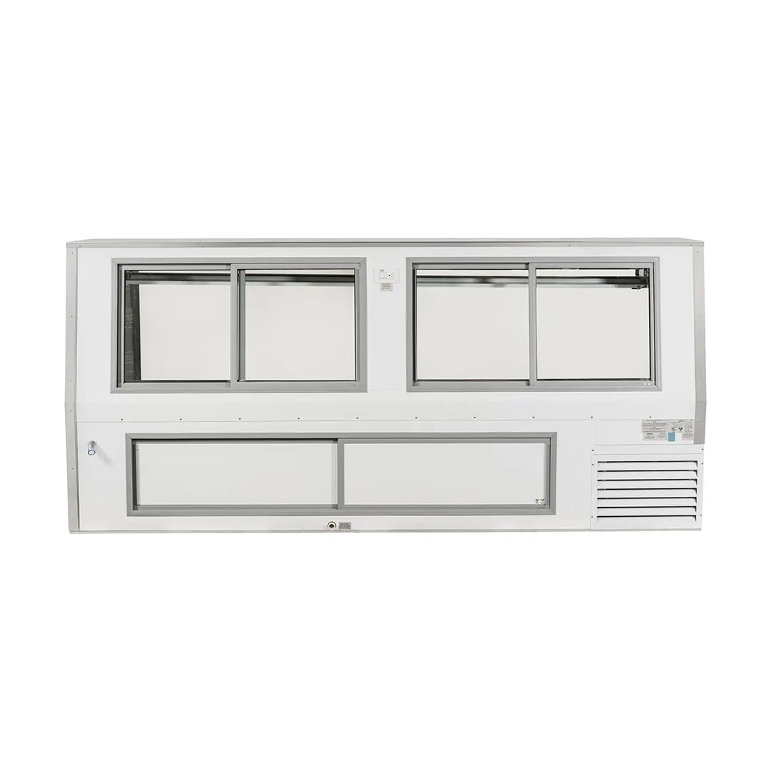 Howard-McCray R-CMS34N-12-LED 144" Double Duty Flat Refrigerated Meat Display Case, Remote