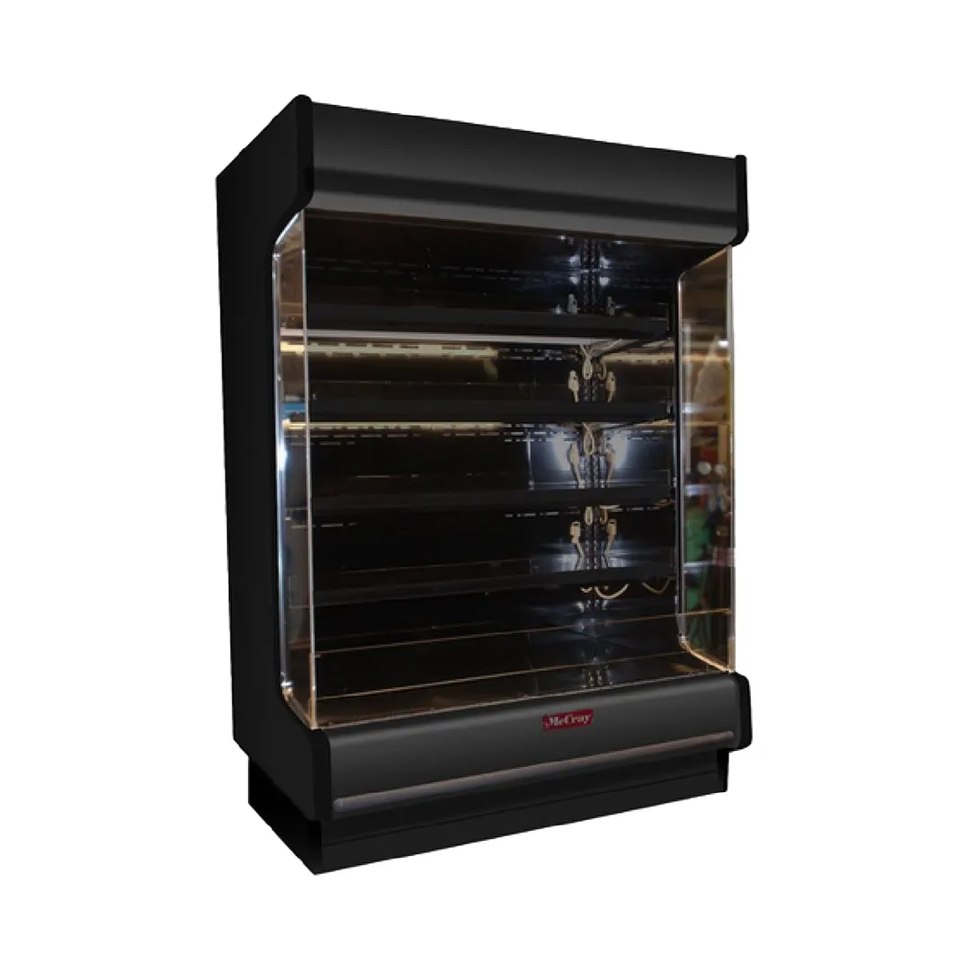 Howard-McCray R-OD35E-8-LB-B 99" Multi-Purpose Low-Base Open Air Merchandiser in Black, Remote