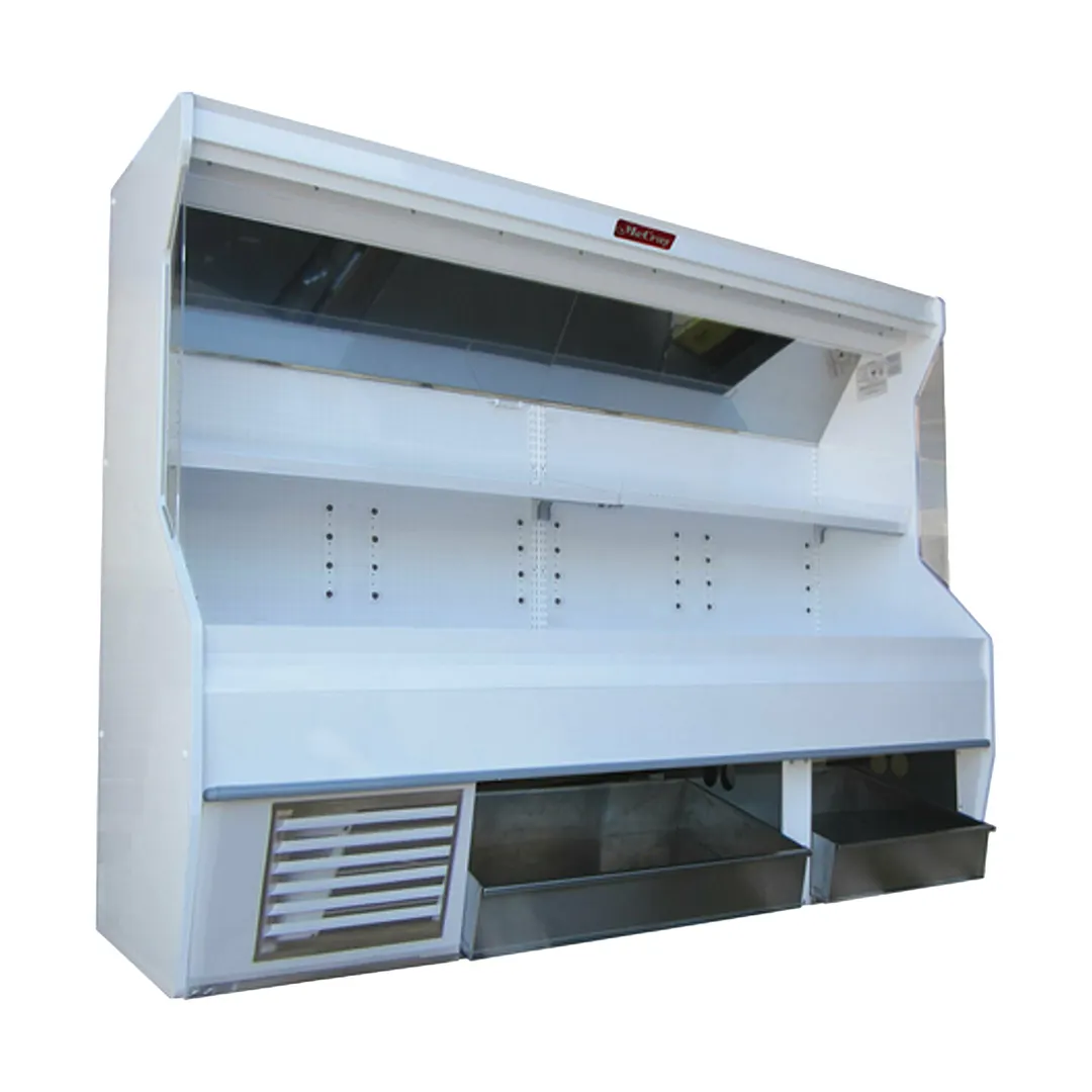 Howard-McCray R-P32E-12S-LED-BINS 146" Remote Refrigerated Produce Display Case, White