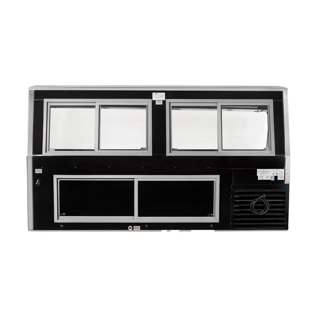 Howard-McCray SC-CMS35-10-BE-LED 119" Double Duty Flat Refrigerated Meat Display Case
