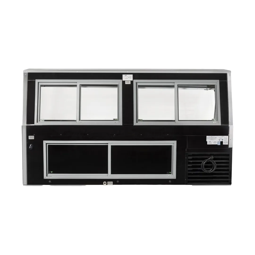 Howard-McCray SC-CMS35-6-S-LED 71" Double Duty Flat Refrigerated Meat Display Case