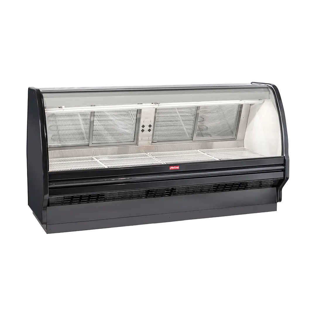 Howard-McCray SC-CMS40E-8C-BE-LED 100" Single Duty Curved Refrigerated Meat Display Case