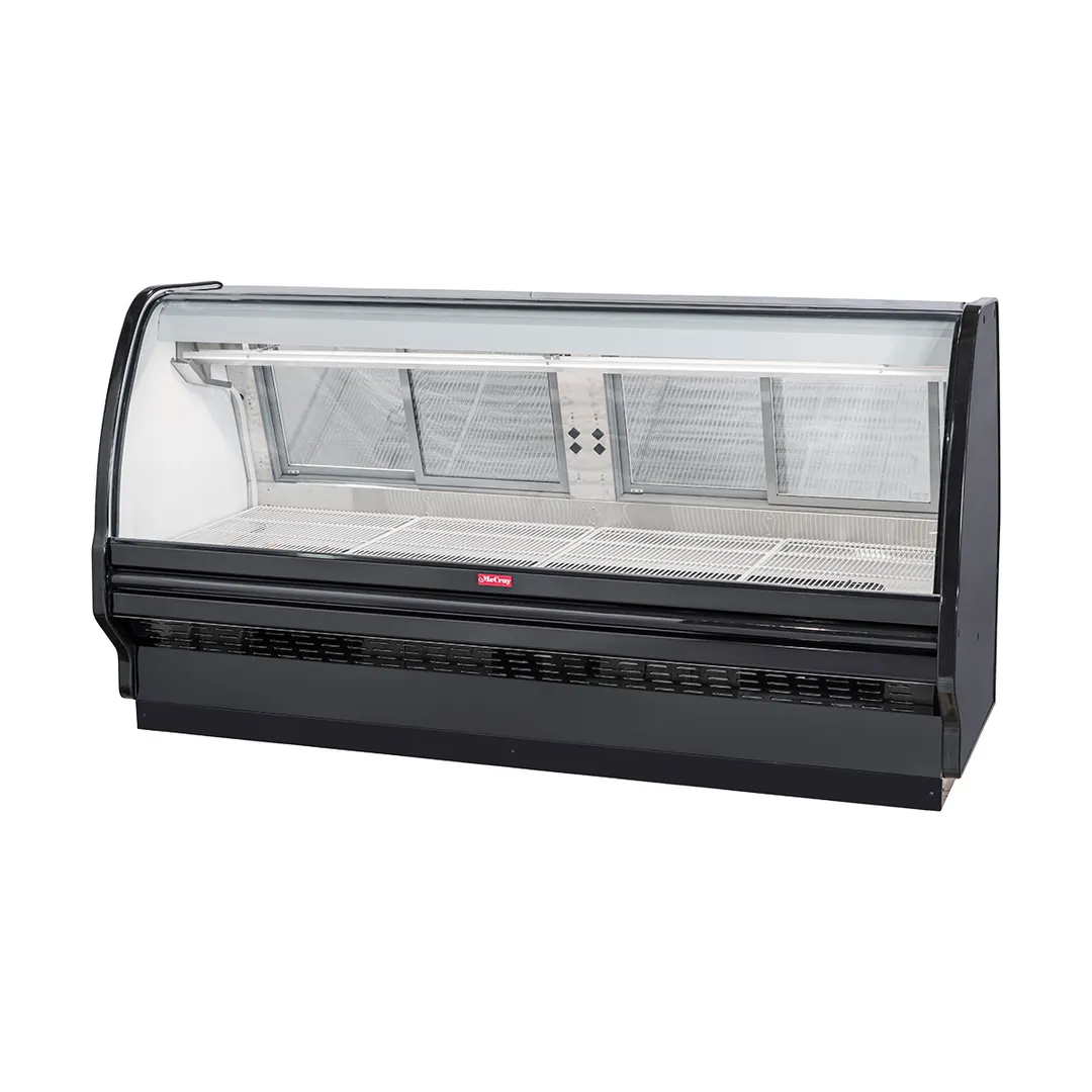 Howard-McCray SC-CMS40E-8C-BE-LED 100" Single Duty Curved Refrigerated Meat Display Case
