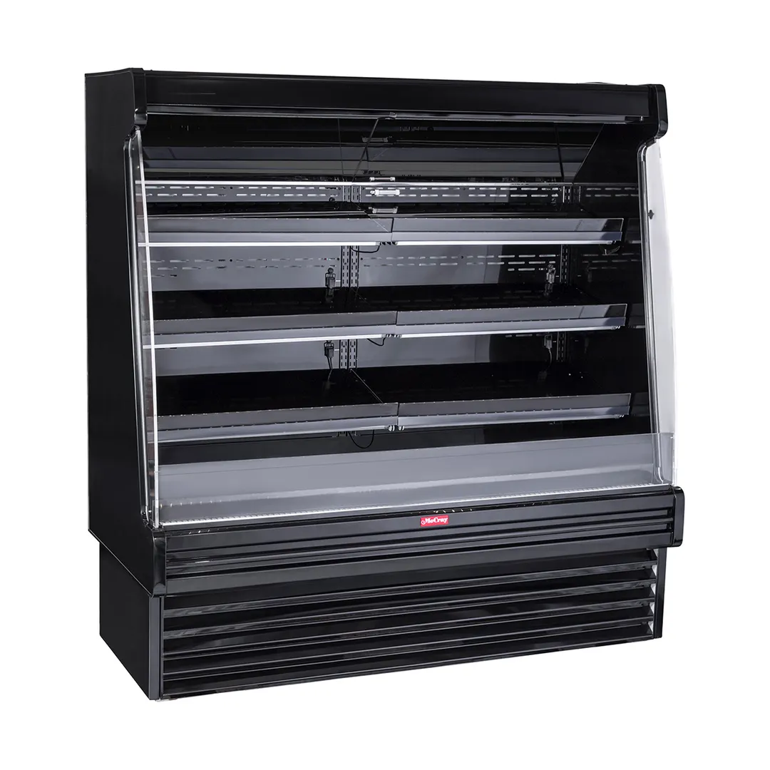 Howard-McCray SC-OP35E-3S-B-LED 39" Refrigerated Produce Display Case, Black
