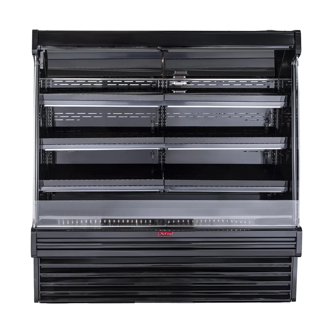 Howard-McCray SC-OP35E-4S-B-LED 51" Refrigerated Produce Display Case, Black