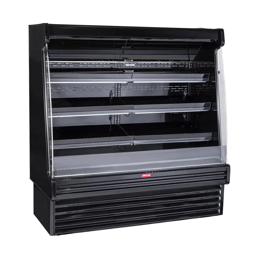 Howard-McCray SC-OP35E-4S-B-LED 51" Refrigerated Produce Display Case, Black