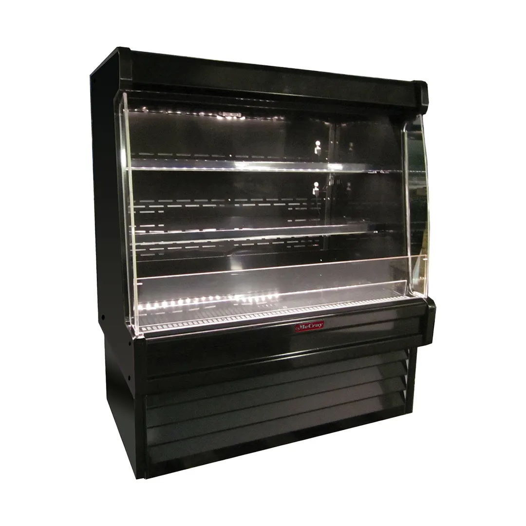 Howard-McCray SC-OP35E-6L-B-LED 75" Refrigerated Produce Display Case, Black