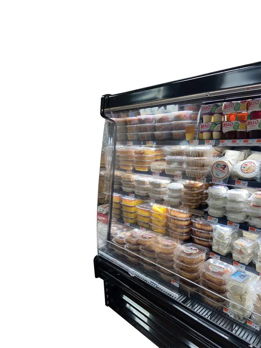 Howard-McCray SC-OP35E-6S-B-LED 75" Refrigerated Produce Display Case, Black