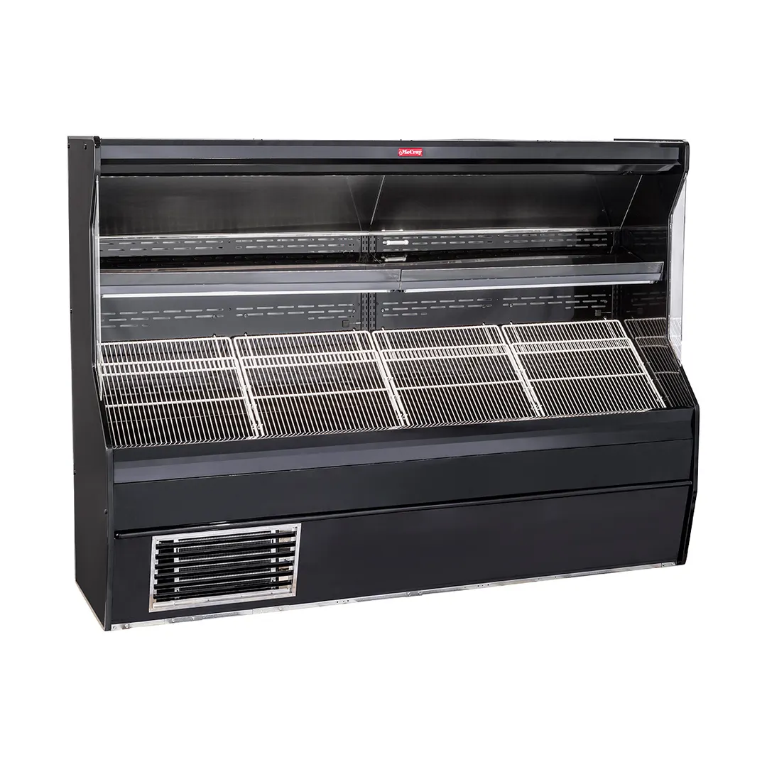 Howard-McCray SC-P32E-6S-B-LED 74" Refrigerated Produce Display Case, Black